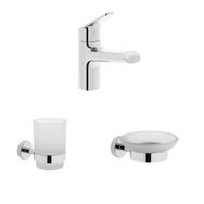 Artema Serenity Krom Lavabo Bataryası ve Base Aksesuar Seti