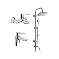 Artema Solid S Banyo Bataryası Lavabo Bataryası Trend Robot Duş Seti
