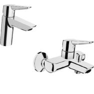 ARTEMA Solid S Lavabo+Banyo Batarya seti A42440+A42444