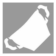 Artikel Antik Vazo-3 30x30 cm Fayans Mobilya Duvar Stencil Boyama Şablonu