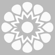 Artikel Basit Mandala 30x30 cm Fayans Mobilya Duvar Stencil Boyama Şablonu