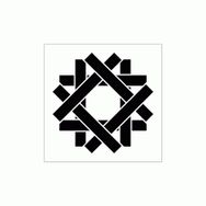 Artikel Çubuk Motif Stencil Boyama Şablonu 30x30 cm Duvar Stencil