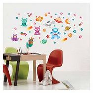 Artikel DP-1521 Uzaylılar 50x70 cm Duvar Sticker