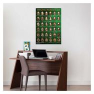 Artikel DP-1582 Osmanlı Padişahları 50x70 cm Duvar Sticker