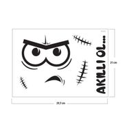 Artikel DP-925 Sinirli Klozet 14x15 cm Sticker