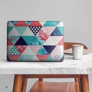 Artikel Flamingolu Üçgensel Desen Notebook Sticker