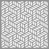 Artikel Halati 30x30 cm Fayans Duvar Mobilya Stencil Boyama Şablonu
