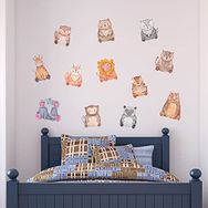ARTİKEL Hayvanlar Çocuk Duvar Stickerı 50x70cm