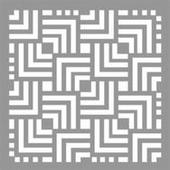 Artikel Holly 30x30 cm Fayans Duvar Mobilya Stencil Boyama Şablonu