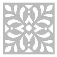 Artikel Karo 28 30x30 cm Fayans Duvar Mobilya Stencil Boyama Şablonu