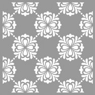 Artikel Karo Acacia 30x30 cm Fayans Duvar Mobilya Stencil Boyama Şablonu