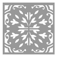 Artikel Karo Amir 30x30 cm Fayans Duvar Mobilya Stencil Boyama Şablonu