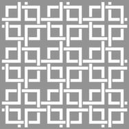 Artikel Karo Kyoto 30x30 cm Fayans Duvar Mobilya Stencil Boyama Şablonu