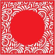 Artikel Kırmızı Keçe Amerikan Servisi, Supla 2'li Servis Takım -441 - 45 x 32 cm - Renkli