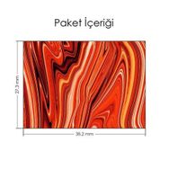 Artikel Kızıl Agate Dilimi Notebook Sticker