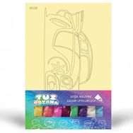 Artikel Klasik Araba-1 16,5x23 cm Tuz Boyama Sanatı