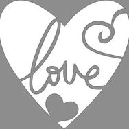 Artikel Love Sketch 30x30 cm Fayans Duvar Mobilya Stencil Boyama Şablonu