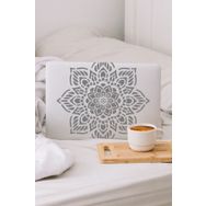 Artikel Mandala 36 30x30 cm Fayans Duvar Mobilya Stencil Boyama Şablonu