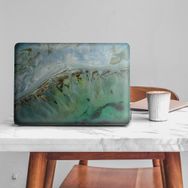 Artikel Mavi Altın Agate Dilimi Notebook Sticker