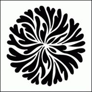 Artikel Mercanlar 30x30 cm Duvar Fayans Mobilya Stencil Boyama Şablonu