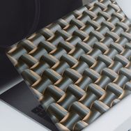 Artikel Metal Makro Doku Notebook Sticker