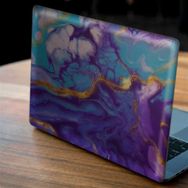 Artikel Mor Ebruli Desen Notebook Sticker