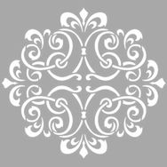 Artikel Motif Desen Stencil Boyama şablonu 30x30 cm Duvar Stencil