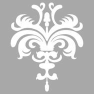 Artikel Passion Motif Stencil Boyama Şablonu 30x30 cm Duvar Stencil