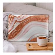 Artikel Pembe Altın Agate Dilimi Notebook Sticker