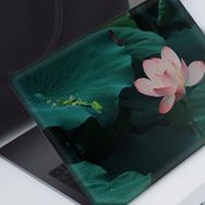 Artikel Pembe Nilüfer Çiçeği Notebook Sticker