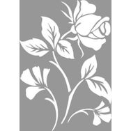 Artikel Rose Desen Stencil Boyama Şablonu