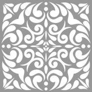 Artikel Sparrow Stencil Boyama Şablonu 30x30 cm Duvar Stencil