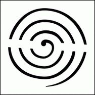 Artikel Spiral 6 Stencil Boyama Şablonu 30x30 cm Duvar Stencil