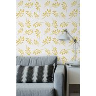 Artikel ST-039 Çiçekler 3 Stencil Tasarımı 30x30 cm Kanvas Tablo