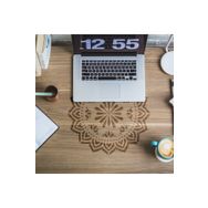 Artikel ST-074 Dantel Stencil Tasarımı 30x30 cm Kanvas Tablo