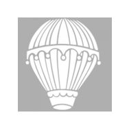 Artikel ST-1241 Çıngıraklı Balon Stencil Tasarımı 30x30 cm Kanvas Tablo