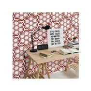 Artikel ST-127 Geometrik Desen 4 Stencil Tasarımı 30x30 cm Kanvas Tablo