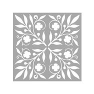 Artikel ST-1342 Millie Karo Stencil Tasarımı 30x30 cm Kanvas Tablo