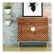 Artikel ST-137 Geometrik Desen 8 Stencil Tasarımı 30x30 cm Kanvas Tablo