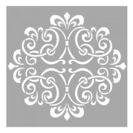 Artikel ST-1442 Robbie Motif Stencil Tasarımı 30x30 cm Kanvas Tablo