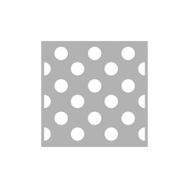 Artikel ST-206 Polka Dot Stencil Tasarımı 30x30 cm Kanvas Tablo