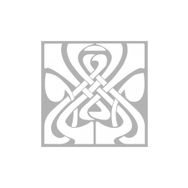 Artikel ST-219 Celtic Stencil Tasarımı 30x30 cm Kanvas Tablo