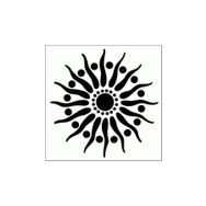 Artikel ST-231 Sole Stencil Tasarımı 30x30 cm Kanvas Tablo
