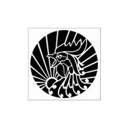 Artikel ST-242 Horoz Stencil Tasarımı 30x30 cm Kanvas Tablo