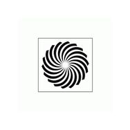 Artikel ST-292 Spiral Stencil Tasarımı 30x30 cm Kanvas Tablo