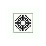 Artikel ST-315 Sürreal Güneş Stencil Tasarımı 30x30 cm Kanvas Tablo