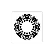 Artikel ST-366 Mandala 11 Stencil Tasarımı 30x30 cm Kanvas Tablo