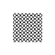 Artikel ST-395 Kaldırım Deseni Stencil Tasarımı 30x30 cm Kanvas Tablo