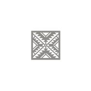Artikel ST-412 Meksika Kilim 1 Stencil Tasarımı 30x30 cm Kanvas Tablo