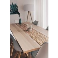 Artikel ST-424 Karo 15 Stencil Tasarımı 30x30 cm Kanvas Tablo